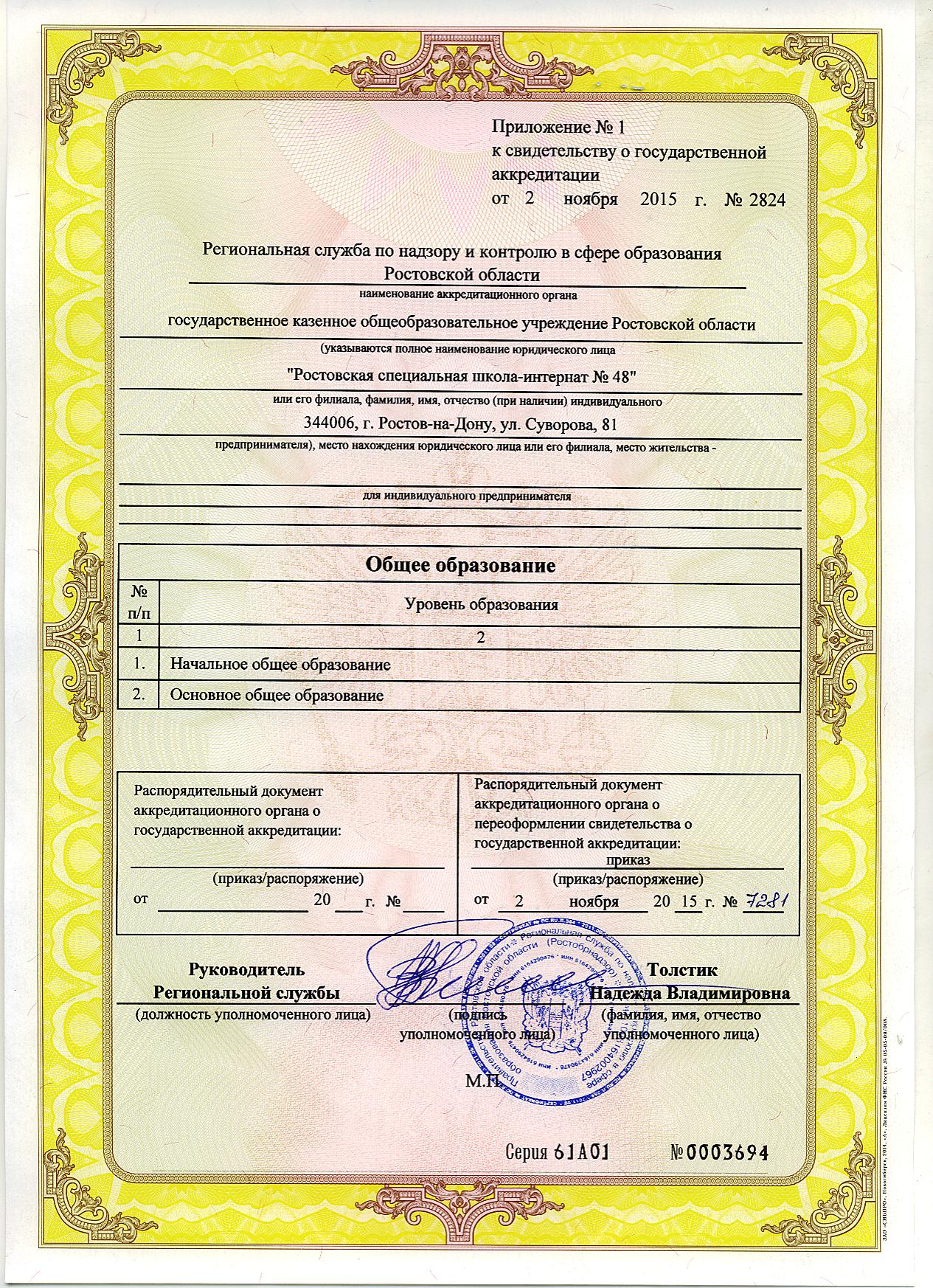 Гос. аккредитация